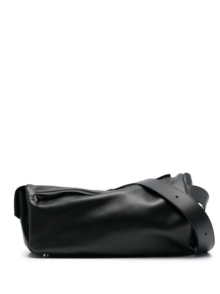  Sunnei Oversized Zip-up Satchel - Black 
