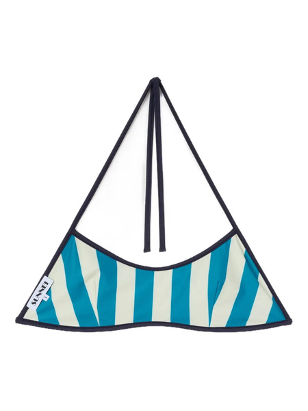  Sunnei Reversible Bikini Top - Grey 