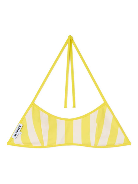  Sunnei Reversible Bikini Top - Yellow 