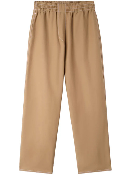  Sunnei Straight-leg Trousers - Neutrals 