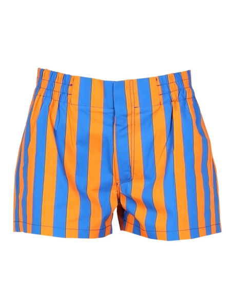  Sunnei Striped Shorts - Orange 
