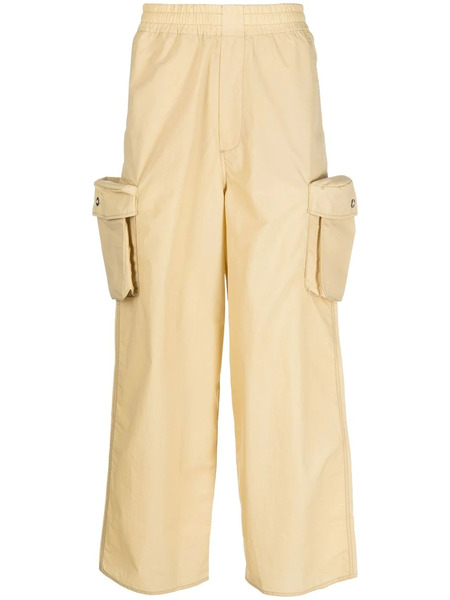  Sunnei Wide-leg Cargo Trousers - Neutrals 