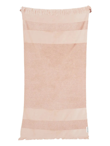  Sunnylife Fringed-trims Towel - Pink 