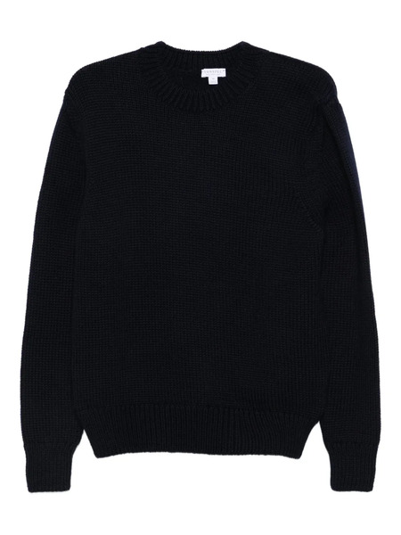  Sunspel Crew-neck Sweater - Blue 