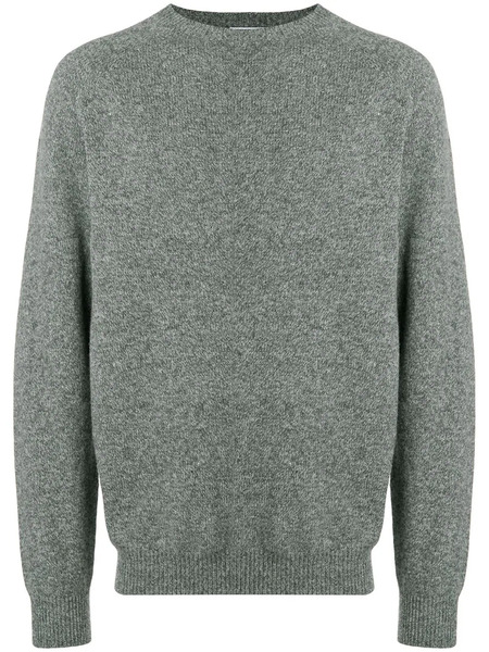  Sunspel Crew Neck Sweatshirt - Grey 