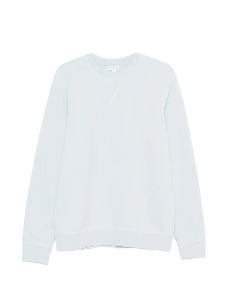  Sunspel Round-neck Sweatshirt - Blue 