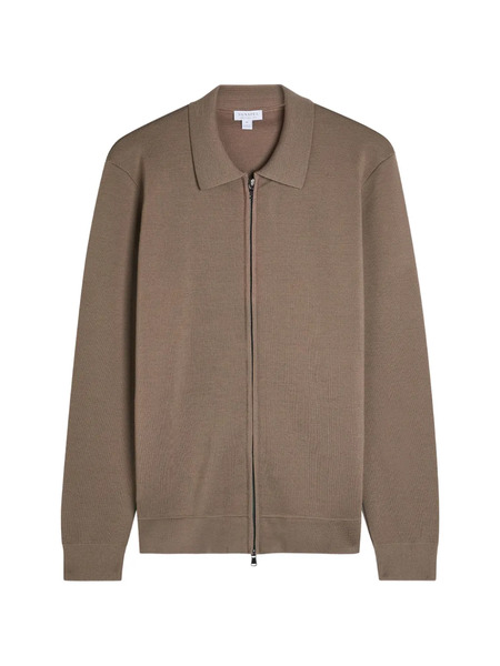  Sunspel Zip-collared Jacket - Neutrals 