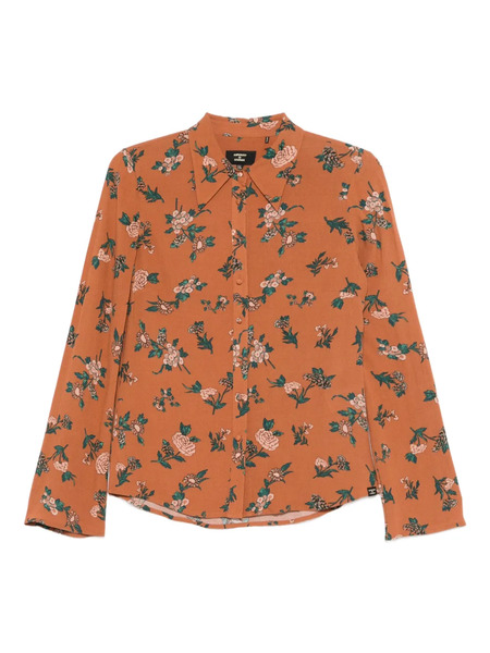  Superdry Floral-print Shirt - Orange 