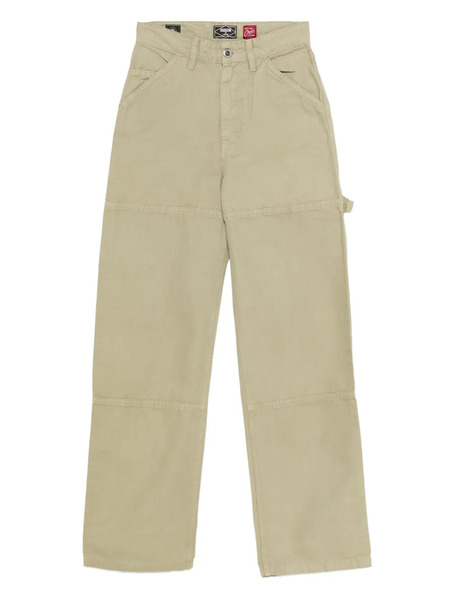  Superdry Logo-patch Trousers - Green 