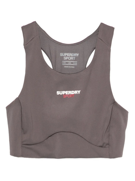  Superdry Racerback Performance Top - Brown 