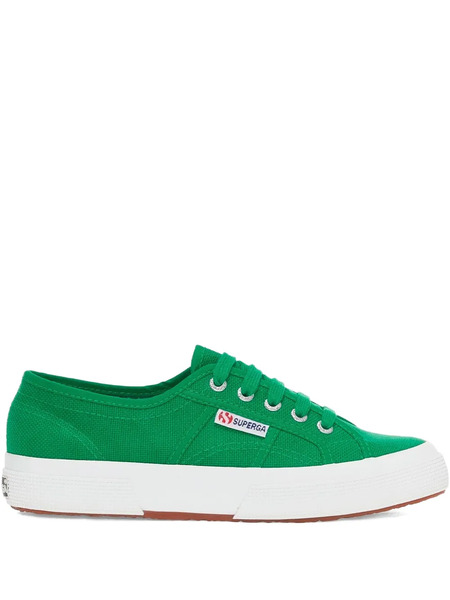  Superga Lace-up Canvas Sneakers - Green 