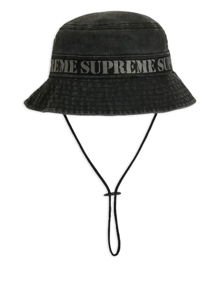  Supreme Boonie Webbing Bucket Hat - Black 