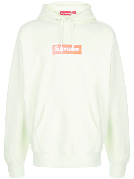  Supreme Box Logo Hoodie - Green 