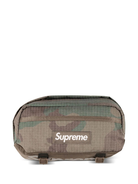  Supreme Camouflage-print Ripstop Belt Bag - Brown 