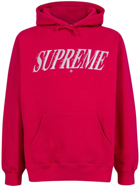  Supreme Crossover Logo-print Hoodie - Red 