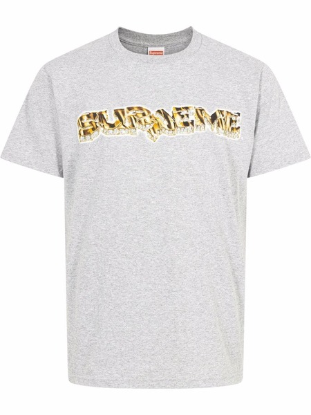  Supreme Diamond Logo-print T-shirt - Grey 