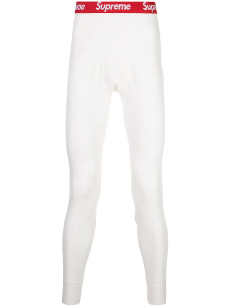  Supreme Hanes Thermal Pants - White 