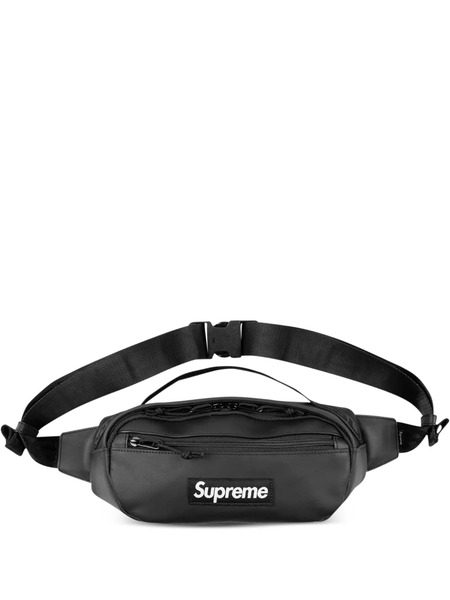  Supreme Leather Belt Bag - Black 