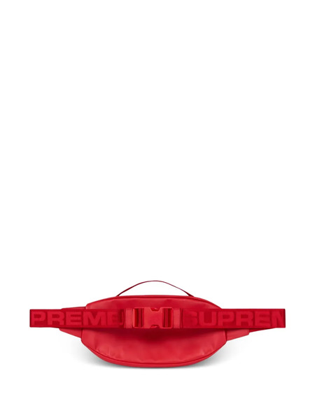  Supreme Leather fw 23 - Red Belt Bag 