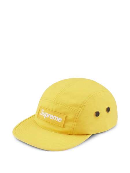  Supreme Logo-patch Baseball Cap - Yellow 