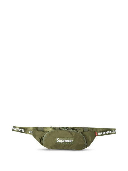  Supreme Logo-patch Small Belt Bag - Green 
