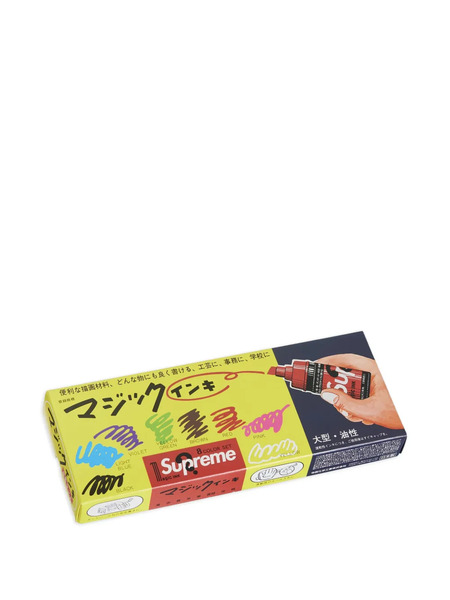  Supreme Magic Ink Markers Pens (set Of Eight) - Yellow 