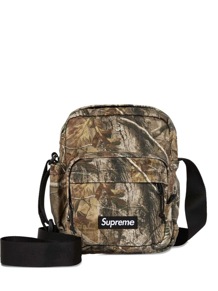  Supreme Mini Denim camo Messenger Bag - Brown 