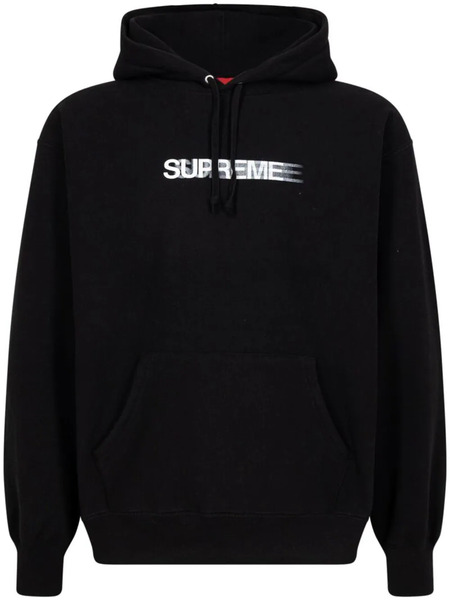  Supreme Motion Logo-print Hoodie - Black 