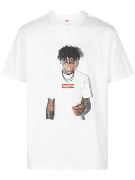  Supreme Nba Youngboy Cotton T-shirt - White 