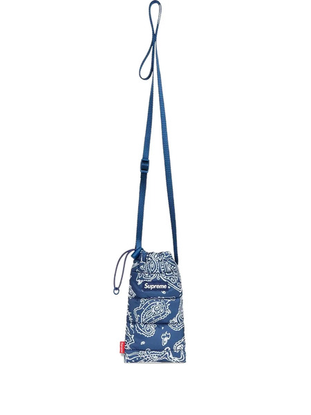  Supreme Puffer Neck Shoulder Bag - Blue 