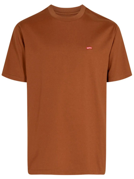  Supreme Small Box Crew Neck T-shirt - Brown 