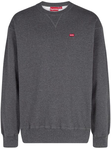  Supreme Small Box Logo Sweatshirt - Grey 