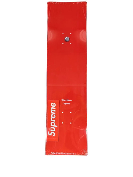 Supreme Uncut Box Logo Skateboard - Red 