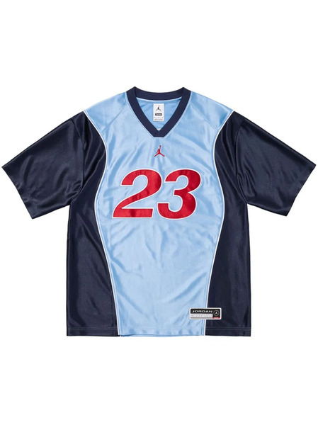  Supreme X Jordan Warm Up Jersey - Blue 