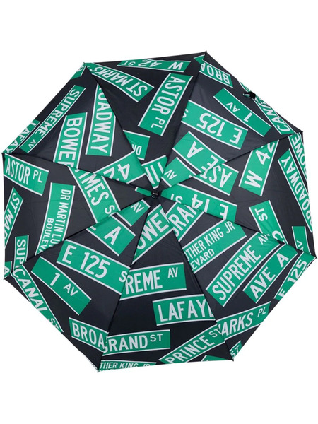  Supreme X Shedrain Street Signs Umbrella - Black 