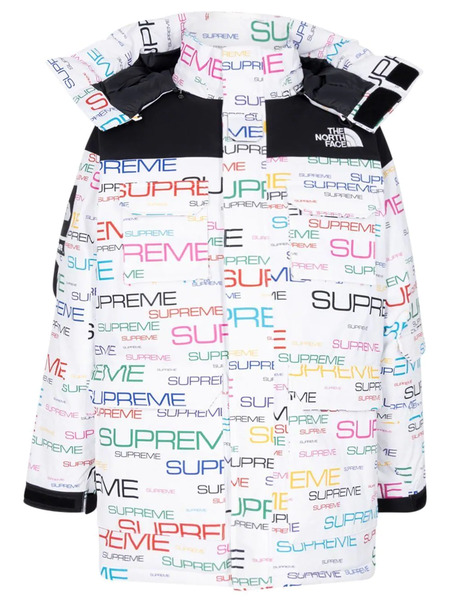  Supreme X Tnf Coldworks 700-fill Down Parka - White 