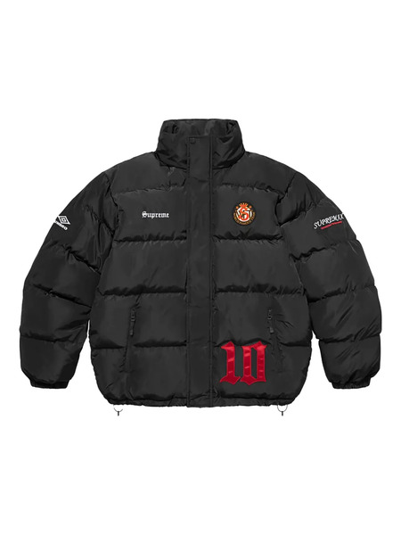  Supreme X Umbro® Logo-patch Jacket - Black 