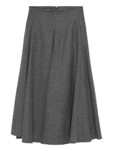  Susanne Bommer A-line Midi Skirt - Grey 