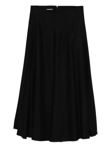  Susanne Bommer Flared Midi Skirt - Black 