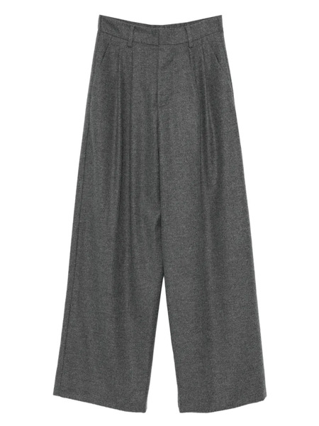  Susanne Bommer Pleated Pants - Grey 