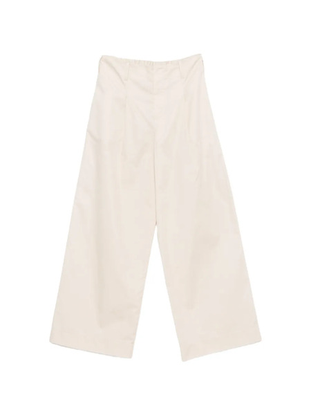  Susanne Bommer Pleated Trousers - Neutrals 