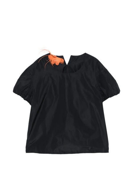  Susanne Bommer Puff-sleeve Blouse - Blue 