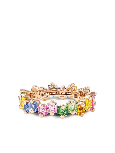  Suzanne Kalan 18k Rose Gold Milli Sapphire Ring 