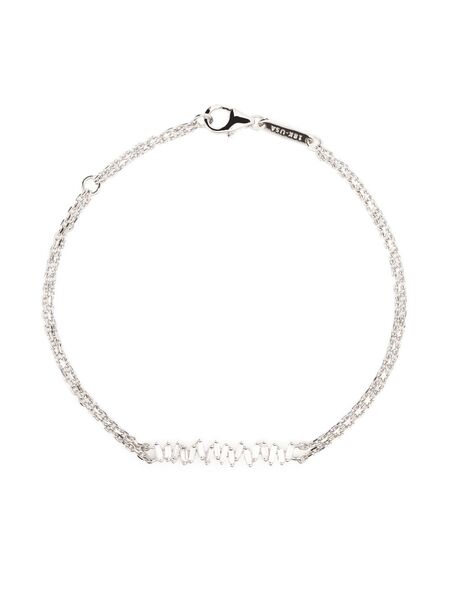  Suzanne Kalan 18kt White Gold Diamond Chain Bracelet - Silver 