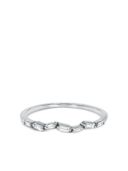  Suzanne Kalan 18kt White Gold Fireworks Diamond Ring - Silver 