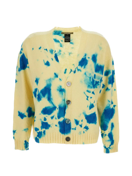  Suzusan Button-fastening Cardigan - Yellow 