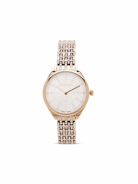  Swarovski Attract Bracelet Watch - Gold 