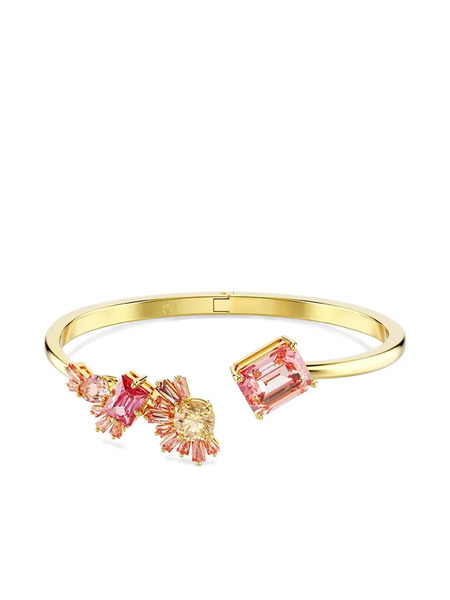  Swarovski Crystal-embellished Gold Bracelet 