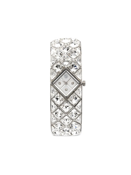  Swarovski Curiosa Bangle 16.3mm - Silver 