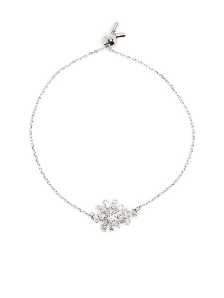  Swarovski Gema Crystal-embellished Bracelet - Silver 